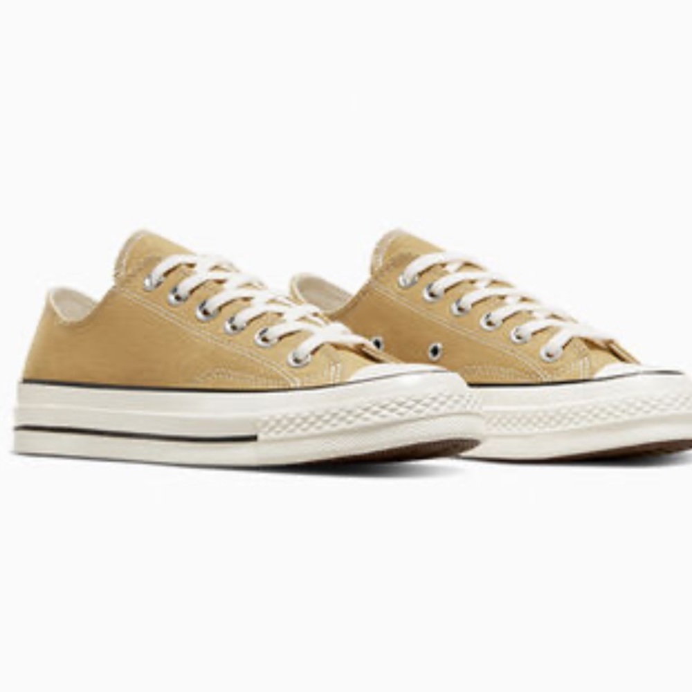 Converse Women’s Chuck Taylor All Star Canvas shoes Gold/Black/White size 10 EUC - Picture 5 of 5